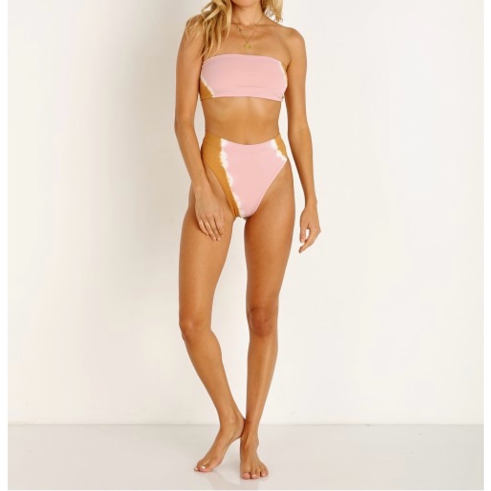 L*Space Pink Tie Dye Bikini Bottom